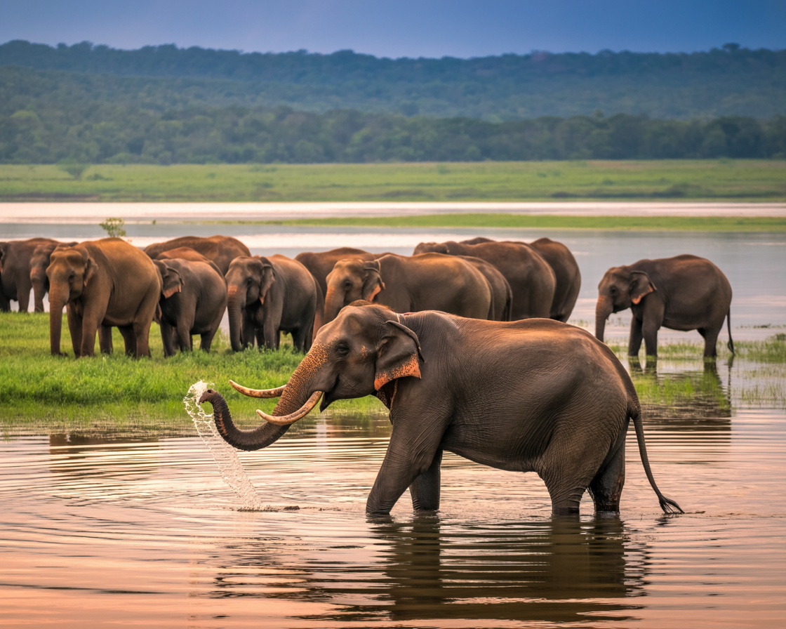 Wild Elephants